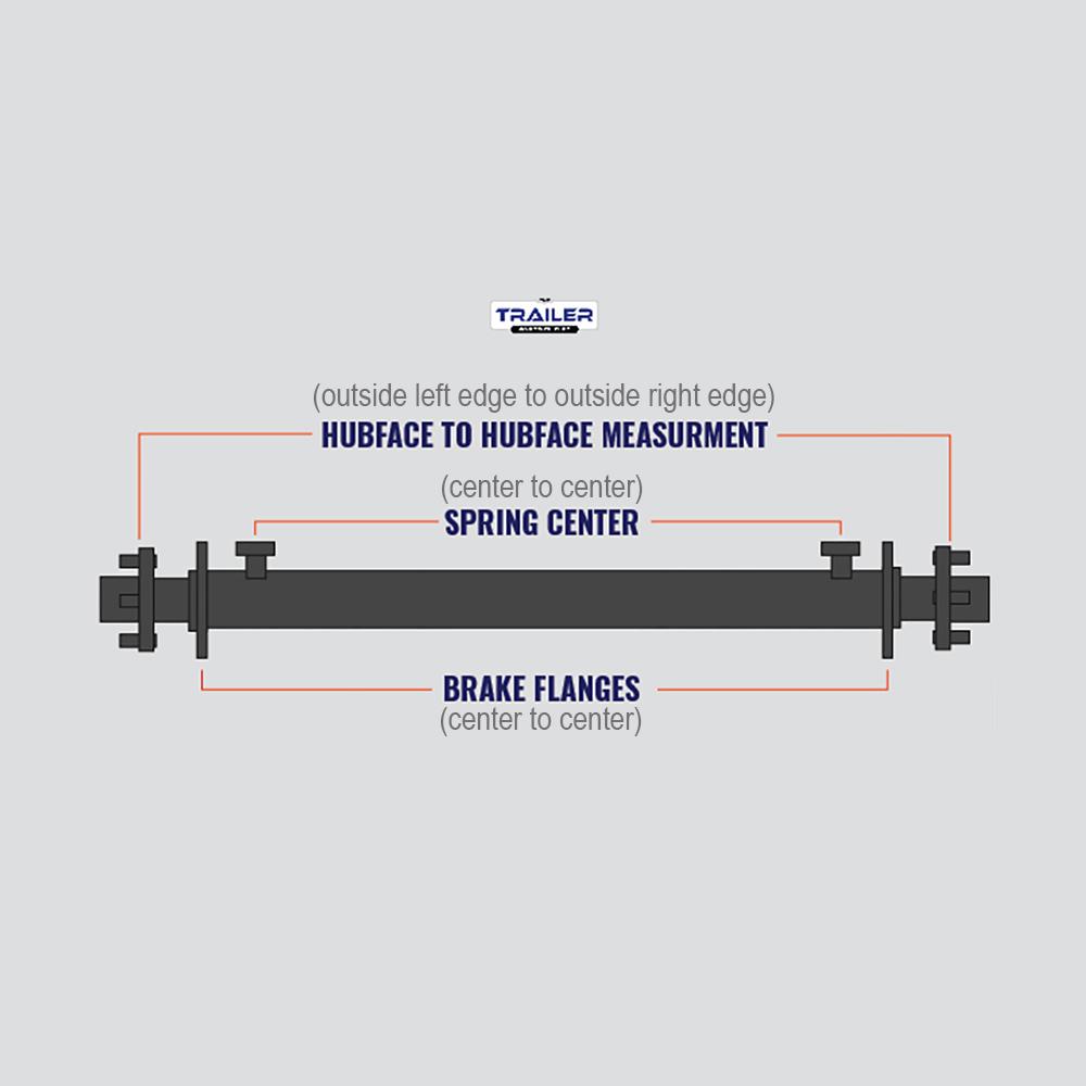 12,000 lb TK Triple Axle Kit - Hydraulic Brake - 36K Capacity (Axle Series)