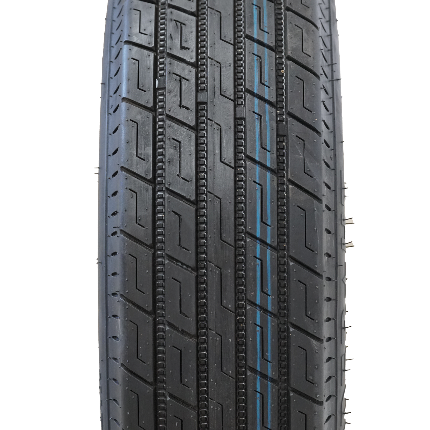 Trailquest 13" 6 ply Radial Trailer Tire & Wheel - ST 175/80R13 - 5x4.5 (Silver Mod) - Tread Pattern