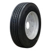 Trailfinder 17.5" 18 ply Radial Trailer Tire & Wheel - ST 235/75R17.5 8 Lug (Super Single Silver Mod)