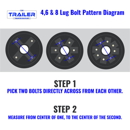 True 8k TK HD Trailer Axle - 8000 lb Electric Brake 8 lug (12 1/4" x 3 3/8" Brake - 3.5" Tube) - Dexter Compatible - The Trailer Parts Outlet