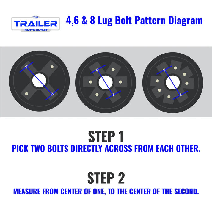 12,000 lb TK Tandem Axle Trailer Kit - Hydraulic Brake - 24K Capacity - Super Single (Original Series)