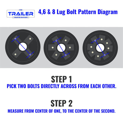 12,000 lb TK Triple Axle Kit - Hydraulic Brake - 36K Capacity (Axle Series)