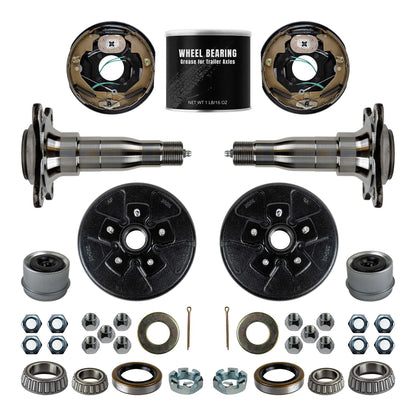 3500 lb Weld Your Own Brake Axle Kit