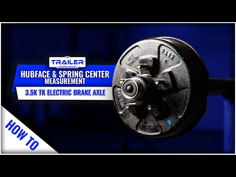 3500 lb Electric Brake 5x5 lug | Trailer Parts Outlet