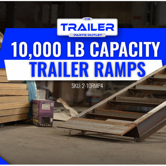 Product Video for our Pair of 4" Channel Heavy Duty Steel Loading Ramps (10,000 lb Capacity) - Unpainted