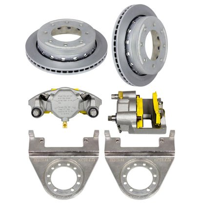 DeeMaxx 7000 lb Slip Over Hydraulic Axle MAXX Coated Disc Brake Set - The Trailer Parts Outlet